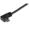 StarTech.com Cable de 1m Micro USB con conector acodado a la derecha - Cable de Carga y Sincronización