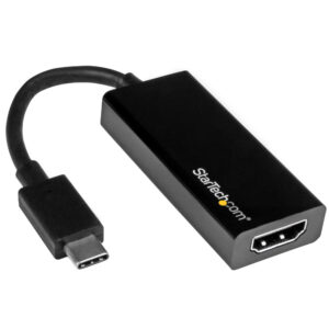 StarTech.com Adaptador Gráfico USB-C a HDMI 4K30Hz - Conversor de Vídeo USB 3.1 Tipo C a HDMI - Compatible Thunderbolt 3 - Dongle StarTech.com Adaptador Gráfico USB-C a HDMI 4K30Hz - Conversor de Vídeo USB 3.1 Tipo C a HDMI - Compatible Thunderbolt 3 - Dongle