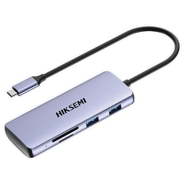 Hiksemi Cable Adaptador de Video USB C a 2 HDMI 4K de 20CM/ HS-HUB-CTO2H 4K 20CM