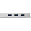 StarTech.com Hub Ladrón USB 3.0 de 3 Puertos con Adaptador de Red Ethernet Gigabit - Hub Concentrador USB-A - Alimentado por el Bus - 5Gbps - Hub USB Portátil - Carcasa Resistente