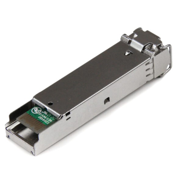 StarTech.com Módulo Transceptor SFP Compatible con Cisco GLC-SX-MM - 1000BASE-SX - Multimodo de 1 GbE - SFP Ethernet Gigabit de 1Gb - LC - 550m - 850nm - Cisco IE3400, IE3300, IE3200 StarTech.com Módulo Transceptor SFP Compatible con Cisco GLC-SX-MM - 1000BASE-SX - Multimodo de 1 GbE - SFP Ethernet Gigabit de 1Gb - LC - 550m - 850nm - Cisco IE3400, IE3300, IE3200