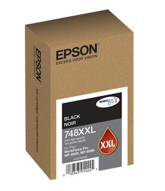 Epson T748XXL120 cartucho de tinta Original Extra (Súper) alto rendimiento Negro Epson T748XXL120 cartucho de tinta Original Extra (Súper) alto rendimiento Negro