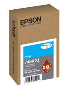 Epson T748XXL220 cartucho de tinta Original Extra (Súper) alto rendimiento Cian Epson T748XXL220 cartucho de tinta Original Extra (Súper) alto rendimiento Cian