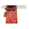 StarTech.com Adaptador de SSD M2 a PCIe - Conversor NVMe / AHCI / NGFF / M-Key a PCIe 3.0 x4 - Perfil Bajo o Completo - Adaptador PCI Express a SSD M.2