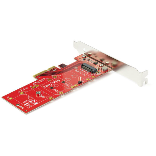 StarTech.com Adaptador de SSD M2 a PCIe - Conversor NVMe / AHCI / NGFF / M-Key a PCIe 3.0 x4 - Perfil Bajo o Completo - Adaptador PCI Express a SSD M.2