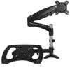 StarTech.com Brazo para un Monitor - Base para Ordenador Portátil con Ajuste de Altura de un Toque