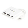 StarTech.com Adaptador Multipuertos USB-C con HDMI - Puerto USB 3.0 - PD de 60W - Blanco