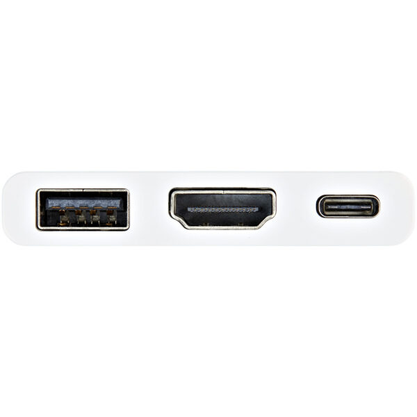 StarTech.com Adaptador Multipuertos USB-C con HDMI - Puerto USB 3.0 - PD de 60W - Blanco
