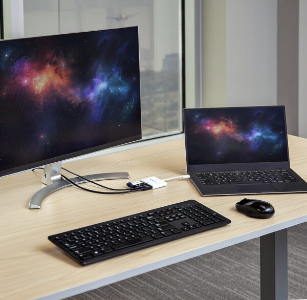 StarTech.com Adaptador Multipuertos USB-C con HDMI - Puerto USB 3.0 - PD de 60W - Blanco