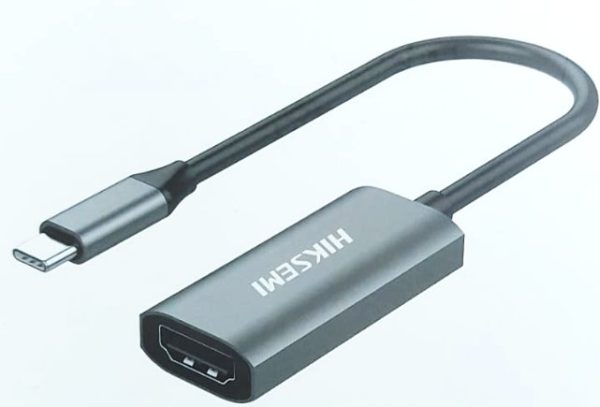 CABLE ADAPTADOR DE VIDEO USB C A HDMI 4K DE 20CM/ HS-HUB-CTOH 4K 20CM