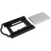 StarTech.com Bracket de Montaje para Discos Duros / SSD de 2,5" en Bahías de 3,5 Pulgadas - Instalación sin Herramientas - Bracket Adaptador de Unidad de 2,5" a Bahía de 3,5"