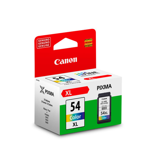 Canon CL-54 XL cartucho de tinta Original Azul, Verde, Amarillo Canon CL-54 XL cartucho de tinta Original Azul, Verde, Amarillo