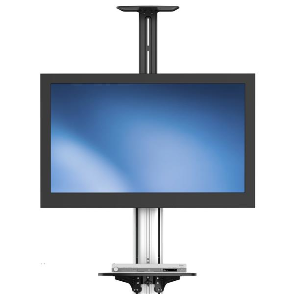 StarTech.com Carro de Transporte para Televisor de 32 a 70 Pulgadas - Carrito AV Móvil Mesa Rodante para TV VESA con Ajuste de un Toque