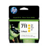 HP Pack de ahorro de 3 cartuchos de tinta DesignJet 711 amarillo de 29 ml HP Pack de ahorro de 3 cartuchos de tinta DesignJet 711 amarillo de 29 ml
