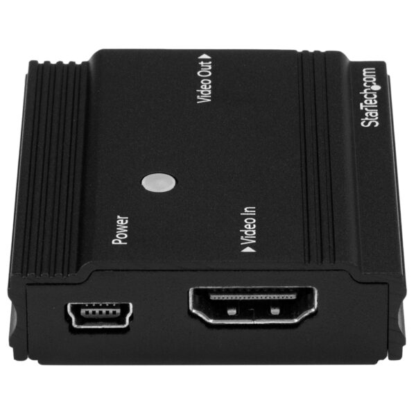 StarTech.com Amplificador de Señal HDMI - Extensor Alargador HDMI 4K a 60Hz - Hasta 9 Metros con Cable Convencional StarTech.com Amplificador de Señal HDMI - Extensor Alargador HDMI 4K a 60Hz - Hasta 9 Metros con Cable Convencional