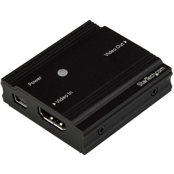 StarTech.com Amplificador de Señal HDMI - Extensor Alargador HDMI 4K a 60Hz - Hasta 9 Metros con Cable Convencional StarTech.com Amplificador de Señal HDMI - Extensor Alargador HDMI 4K a 60Hz - Hasta 9 Metros con Cable Convencional