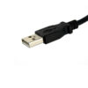 StarTech.com Cable Alargador de 30cm USB 2.0 para Montar Empotrar en Panel - Extensor Macho a Hembra USB A - Negro StarTech.com Cable Alargador de 30cm USB 2.0 para Montar Empotrar en Panel - Extensor Macho a Hembra USB A - Negro