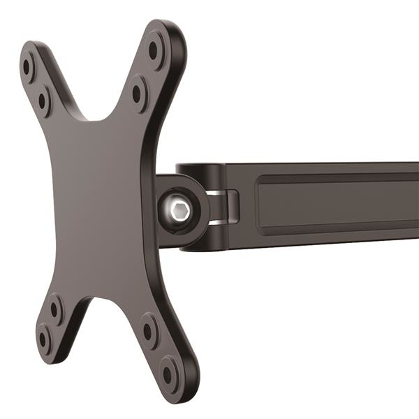 StarTech.com Soporte de pared de doble giro para monitor - Montura VESA para Pantallas de hasta 27 Pulgadas