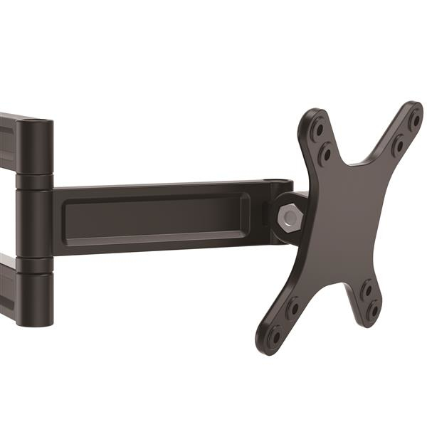 StarTech.com Soporte de pared de doble giro para monitor - Montura VESA para Pantallas de hasta 27 Pulgadas