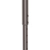 StarTech.com Soporte de Techo para TV - Soporte Universal de Cielo Raso para TV de Movimiento Total con Mástil Telescópico Largo Ajustable - Soporte VESA para Pantallas 32" a 75" - Giro e Inclinación