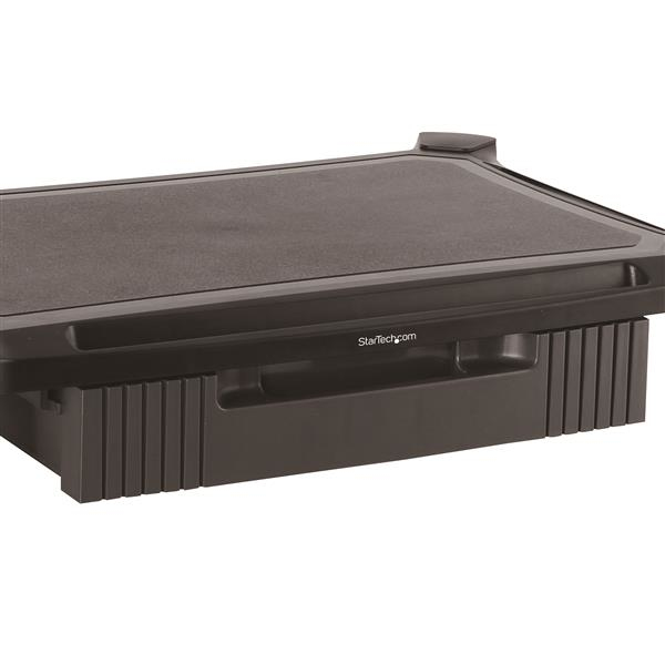 StarTech.com Base con Cajón para Monitor - de Altura Ajustable con Columnas Apilables - con Soporte para Pantallas hasta 32 Pulgadas