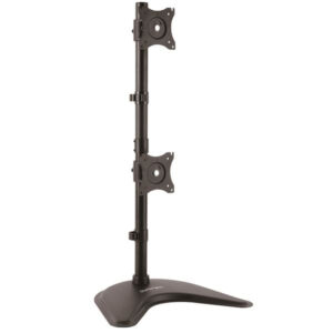 StarTech.com Soporte Vertical de Acero de Servicio Pesado para dos Monitores - Base Ajustable VESA para Pantallas de hasta 27 Pulgadas StarTech.com Soporte Vertical de Acero de Servicio Pesado para dos Monitores - Base Ajustable VESA para Pantallas de hasta 27 Pulgadas