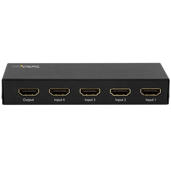 StarTech.com VS421HD20 interruptor de video HDMI StarTech.com VS421HD20 interruptor de video HDMI