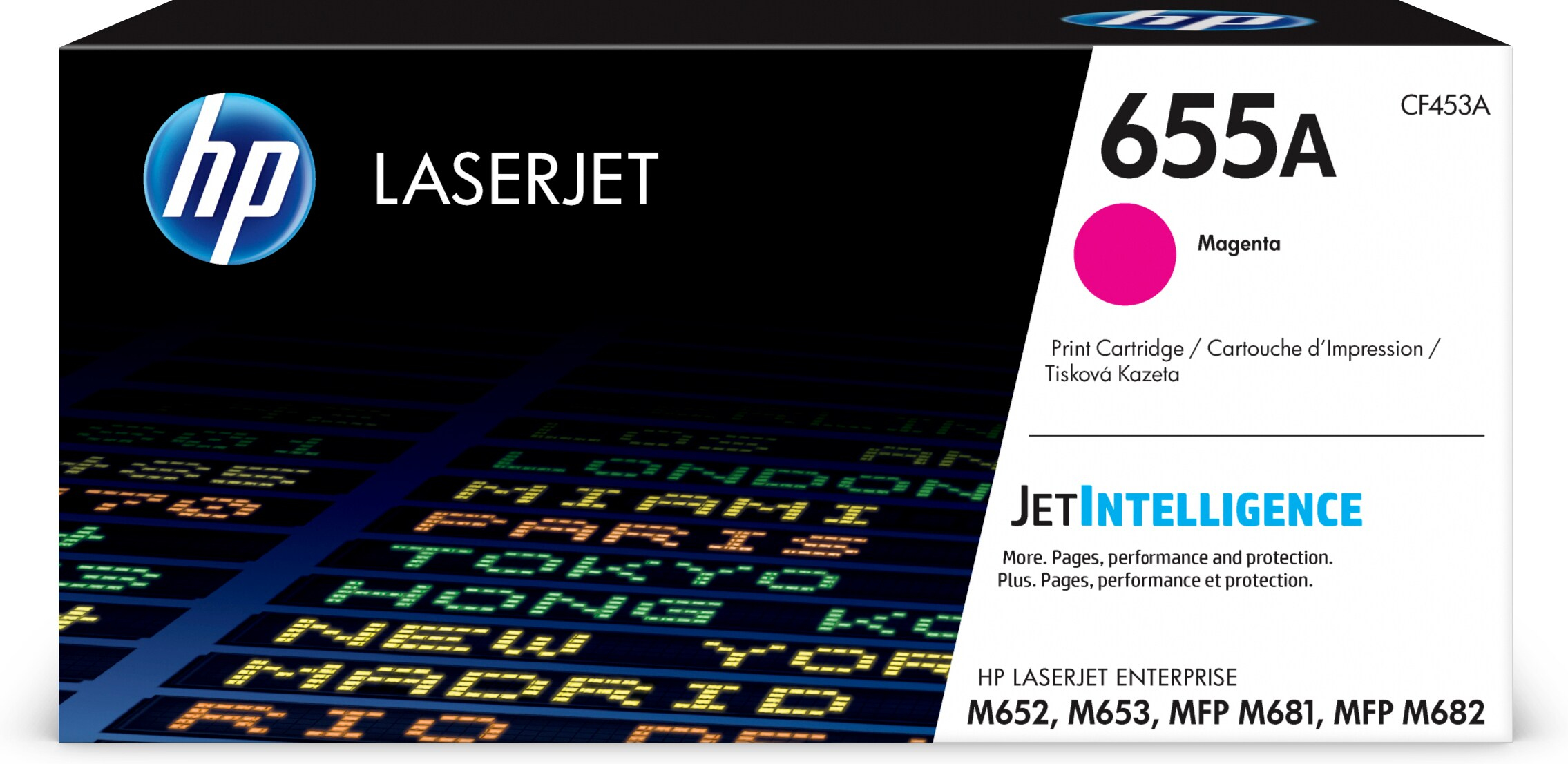 HP Cartucho de tóner Original LaserJet 655A magenta HP Cartucho de tóner Original LaserJet 655A magenta