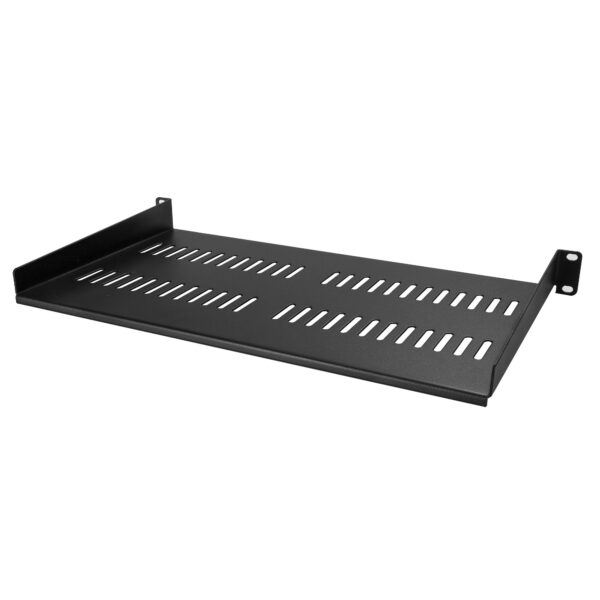 StarTech.com Bandeja Estante Ventilado de 1U para Armario Rack de Servidores de 19 Pulgadas - de 10 Pulgadas (254mm) de Profundidad - Acero de Servicio Pesado - Capacidad de 20kg - Negro StarTech.com Bandeja Estante Ventilado de 1U para Armario Rack de Servidores de 19 Pulgadas - de 10 Pulgadas (254mm) de Profundidad - Acero de Servicio Pesado - Capacidad de 20kg - Negro