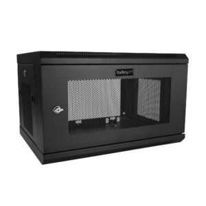 StarTech.com Armario Rack de Pared para Servidores 6U 19" 2 Columnas y Estante 1U - Rack de Servidores de Montaje en Pared - Rack Ventilado para Equipo de Red StarTech.com Armario Rack de Pared para Servidores 6U 19" 2 Columnas y Estante 1U - Rack de Servidores de Montaje en Pared - Rack Ventilado para Equipo de Red