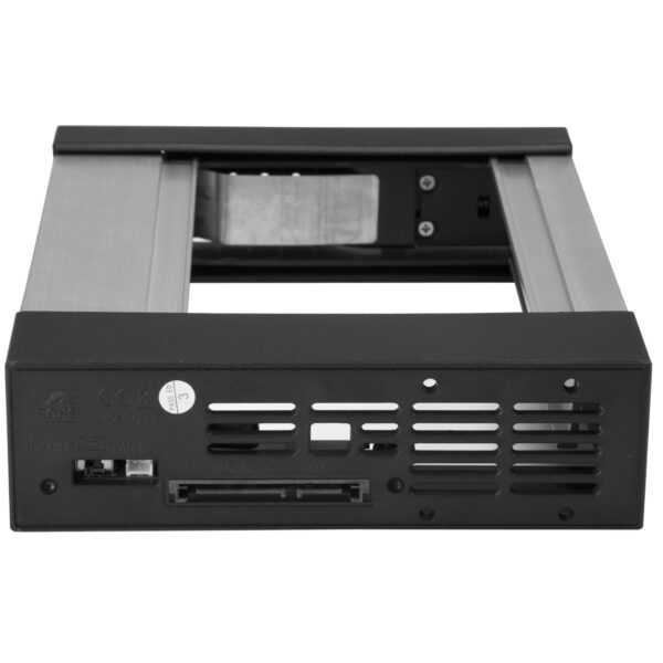 StarTech.com Bahía de Intercambio en Caliente sin Bandeja - de 5,25 Pulgadas a 3,5" - Bahía Removible de Disco Duro para Unidades de 3,5" SATA/SAS - de Aluminio StarTech.com Bahía de Intercambio en Caliente sin Bandeja - de 5,25 Pulgadas a 3,5" - Bahía Removible de Disco Duro para Unidades de 3,5" SATA/SAS - de Aluminio