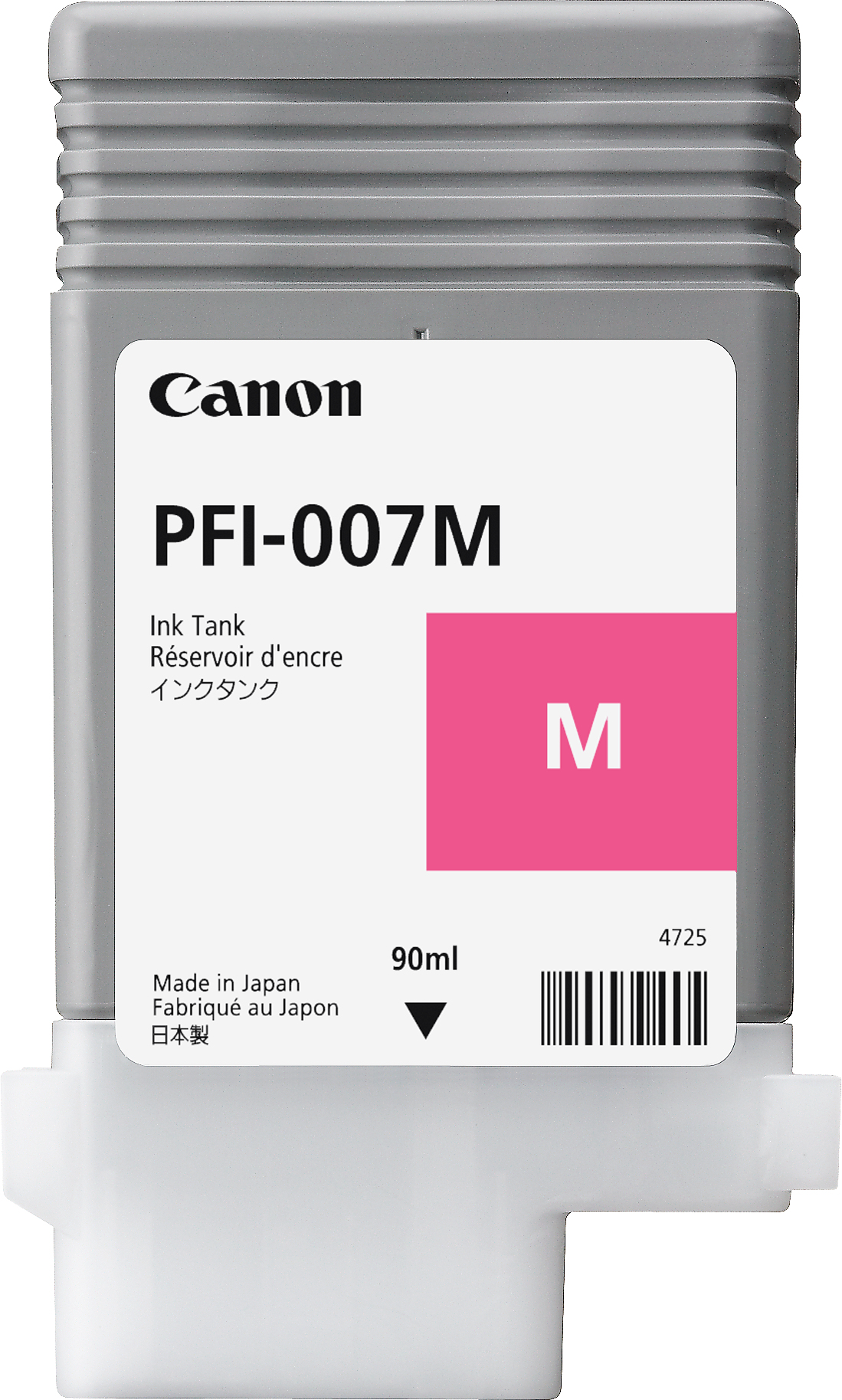 Canon PFI-007M cartucho de tinta Original Magenta Canon PFI-007M cartucho de tinta Original Magenta
