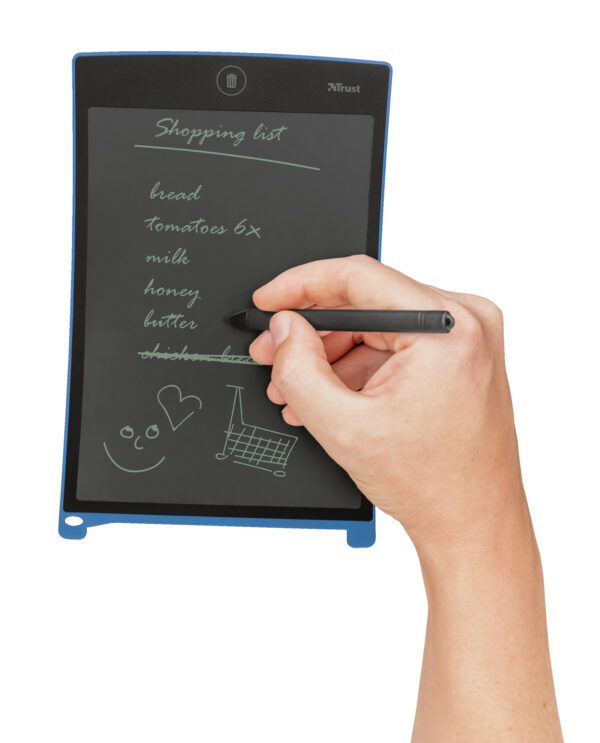 Trust WIZZ DIGITAL WRITING PAD PERP 21,6 cm (8.5") Negro, Azul Trust WIZZ DIGITAL WRITING PAD PERP 21,6 cm (8.5") Negro, Azul