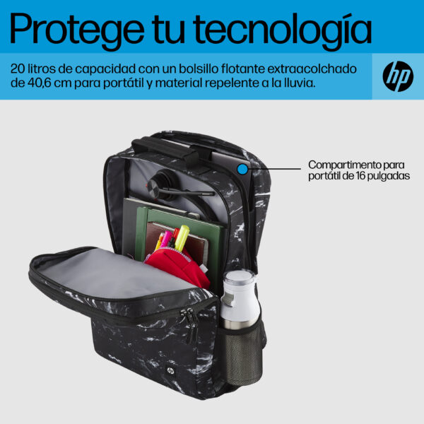 HP Mochila Campus XL con patrón de mármol HP Mochila Campus XL con patrón de mármol