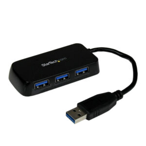 StarTech.com Adaptador Concentrador Hub Ladrón USB 3.0 (5Gbps) Super Speed para Portátil de 4 Puertos Salidas - Negro StarTech.com Adaptador Concentrador Hub Ladrón USB 3.0 (5Gbps) Super Speed para Portátil de 4 Puertos Salidas - Negro