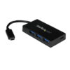 StarTech.com Concentrador USB 3.0 (5Gbps) de 4 Puertos - USB-C a 1x USB-C y 3x USB-A StarTech.com Concentrador USB 3.0 (5Gbps) de 4 Puertos - USB-C a 1x USB-C y 3x USB-A