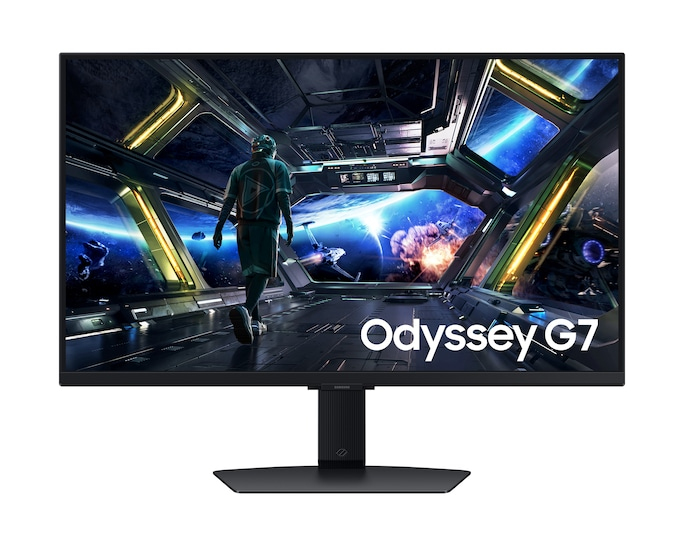Samsung Odyssey G7 G70D pantalla para PC 68,6 cm (27") 3840 x 2160 Pixeles 4K Ultra HD LCD Negro