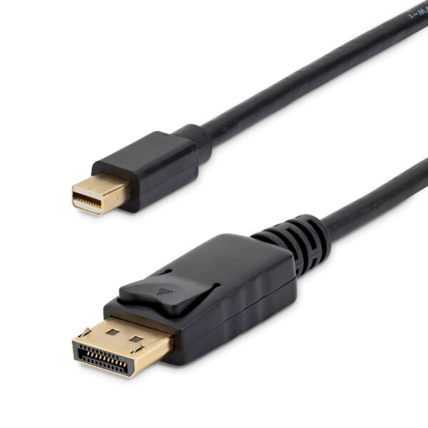 StarTech.com Cable de 1,8m Mini DisplayPort a DisplayPort 1.2 - Cable Adaptador Mini DisplayPort a DisplayPort 4K x 2K UHD - Cable para Monitor Mini DP a DP - Blanco StarTech.com Cable de 1,8m Mini DisplayPort a DisplayPort 1.2 - Cable Adaptador Mini DisplayPort a DisplayPort 4K x 2K UHD - Cable para Monitor Mini DP a DP - Blanco