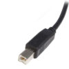 StarTech.com Cable USB de 4,5m para Impresora - 1x USB A Macho - 1x USB B Macho - Adaptador Negro