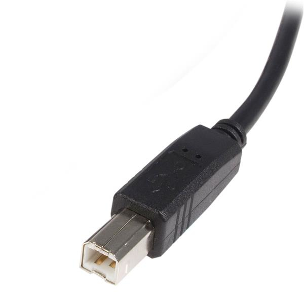 StarTech.com Cable USB de 4,5m para Impresora - 1x USB A Macho - 1x USB B Macho - Adaptador Negro