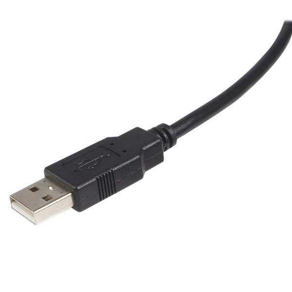StarTech.com Cable USB 2.0 Certificado A a B de 1,8m - M/M StarTech.com Cable USB 2.0 Certificado A a B de 1,8m - M/M
