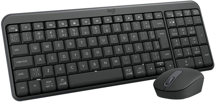 Logitech TECLADO/MOUSE Inalambrico MK250 Negro