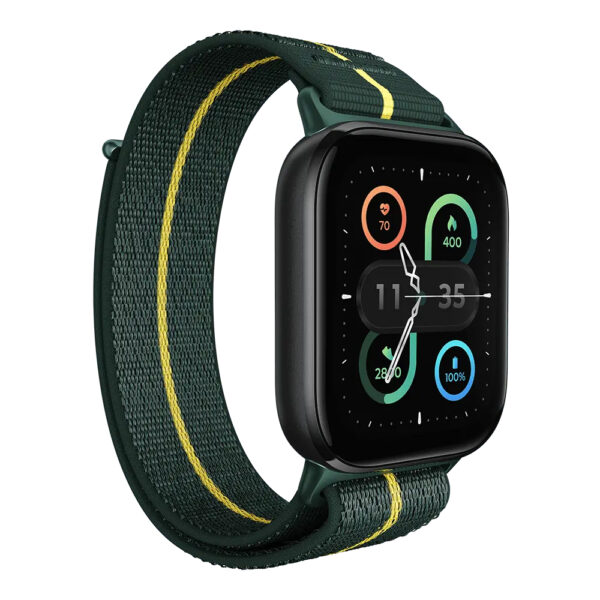 Motorola moto watch fit 4,83 cm (1.9") OLED 44.5 mm Digital Pantalla táctil Verde, Gris GPS (satélite)