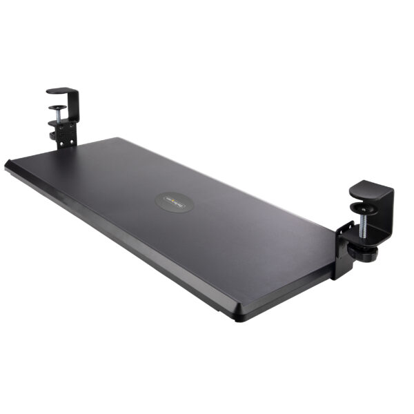 StarTech.com Bandeja Deslizante de Teclado para Debajo del Escritorio, Soporte de Mordaza, 2kg, Bandeja para Teclado, Soporte para Ratón, Ajuste de Altura (100, 120, or 140mm) StarTech.com Bandeja Deslizante de Teclado para Debajo del Escritorio, Soporte de Mordaza, 2kg, Bandeja para Teclado, Soporte para Ratón, Ajuste de Altura (100, 120, or 140mm)