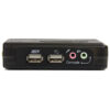 StarTech.com Juego de Conmutador KVM de 2 puertos con todo incluido - USB - Audio y Vídeo VGA
