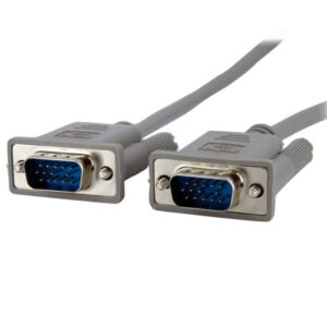 StarTech.com Cable de Vídeo 1,8m para Monitor VGA - HD15 Macho a Macho - Gris StarTech.com Cable de Vídeo 1,8m para Monitor VGA - HD15 Macho a Macho - Gris