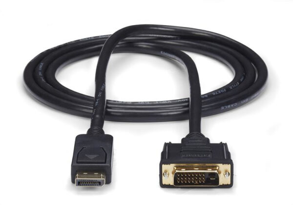 StarTech.com Cable 1,8m Adaptador de Vídeo DisplayPort a DVI - Conversor DP - Hasta 1920x1200 - Pasivo