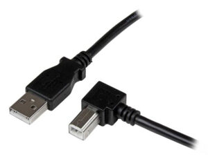 StarTech.com Cable Adaptador USB 2m para Impresora Acodado - 1x USB A Macho - 1x USB B Macho en Ángulo Derecho StarTech.com Cable Adaptador USB 2m para Impresora Acodado - 1x USB A Macho - 1x USB B Macho en Ángulo Derecho