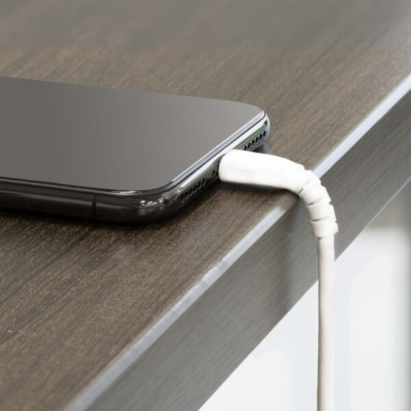 StarTech.com Cable Resistente USB-A a Lightning de 2 m Blanco - Cable de Alimentación y Sincronización USB Tipo A a Lightning con Fibra de Aramida Robusta - Con Certificación MFi de Apple - iPad/iPhone 12