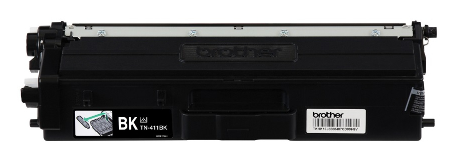 Brother TN411BK cartucho de tóner 1 pieza(s) Original Negro
